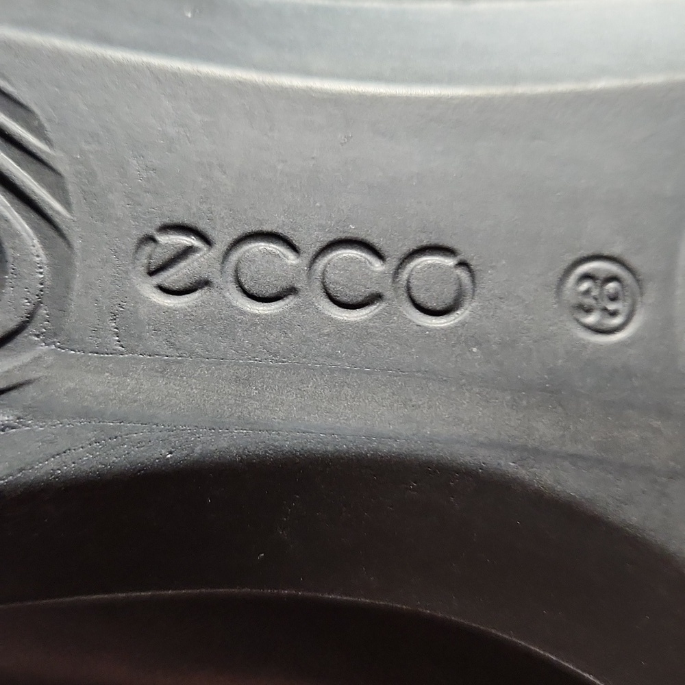 ECCO  WOMEN'S BLACK LOAFERS SIZE 39. - Picture 5 of 14